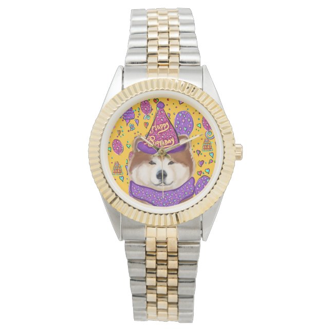 AKITA DOG ARMBANDUHR (Vorderseite)