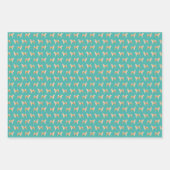 Akita Dog Kaffee und Donuts Geschenkpapier Set (Vorderseite 3)