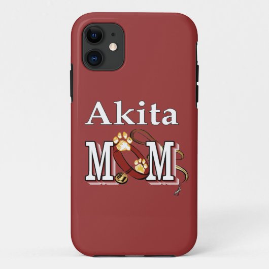 Akita Dog MAMA Case-Mate iPhone Hülle (Rückseite)