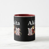 Akita Dog MAMA Tasse (Zentrum)