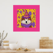 AKITA DOG POSTER (Küche)