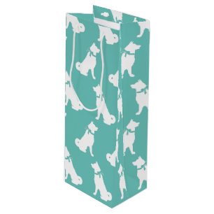 Akita Dog Puppy Geschenktüte Für Weinflaschen
