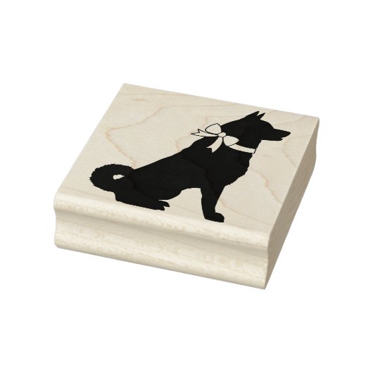 Akita Dog Puppy Gummistempel (Stempel)