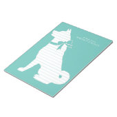 Akita Dog Puppy Notizblock (angewinkelt)