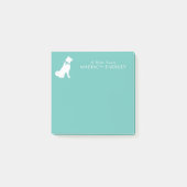 Akita Dog Puppy Post-it Klebezettel (Vorderseite)