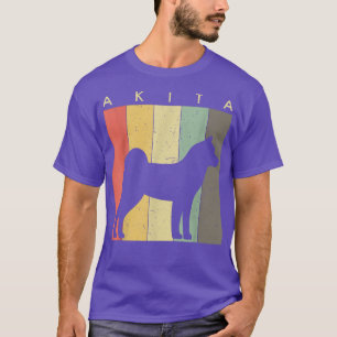 Akita Dog Retro Vintag T-Shirt