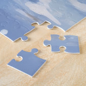 Akita Dog Serene Japanese Winter Christmas Puzzle (Seite)