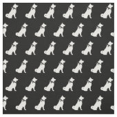 Akita Dog Silhouette Pet Stoff (Muster)