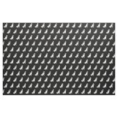 Akita Dog Silhouette Pet Stoff (Fat Quarter (45,7 x 55,9 cm))
