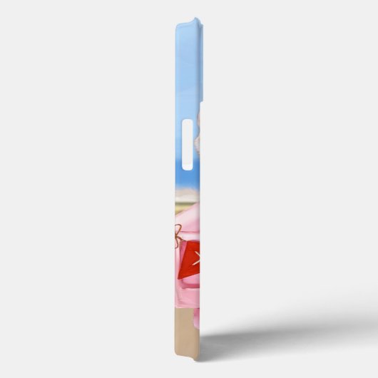 Akita Dog Valentine's Day Lkw Herz Case-Mate iPhone Hülle (Rückseite / Rechts)