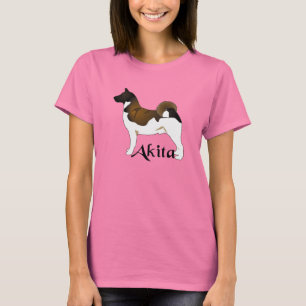 Akita, einzeln aufgeführt T-Shirt