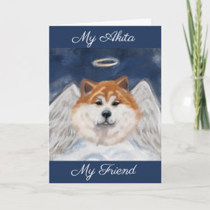 Akita Engelkarte Karte