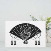 Akita fan briefpapier (Stehend Vorderseite)