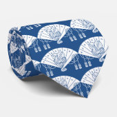 Akita fan krawatte (Gerollt)