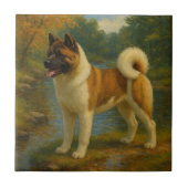 Akita Fliese (Vorderseite)
