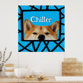 Akita-Foto-Rahmen Poster (Küche)