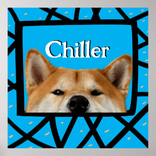 Akita-Foto-Rahmen Poster