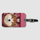 AKITA GEPÄCKANHÄNGER (Vorderseite (Horizontal))