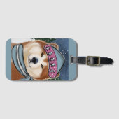 AKITA GEPÄCKANHÄNGER (Vorderseite (Horizontal))