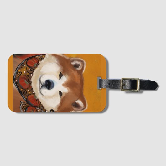 AKITA GEPÄCKANHÄNGER (Vorderseite (Horizontal))