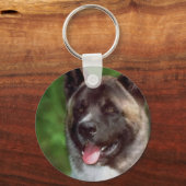 AKITA Geschenke Kunst Schlüsselanhänger (Vorderseite)