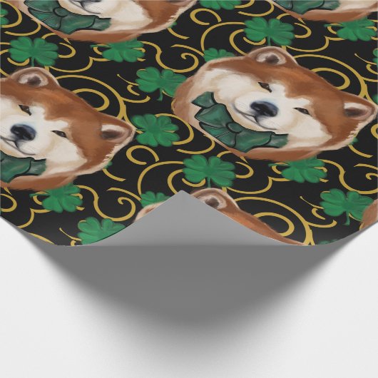 AKITA GESCHENKPAPIER (Ecke)