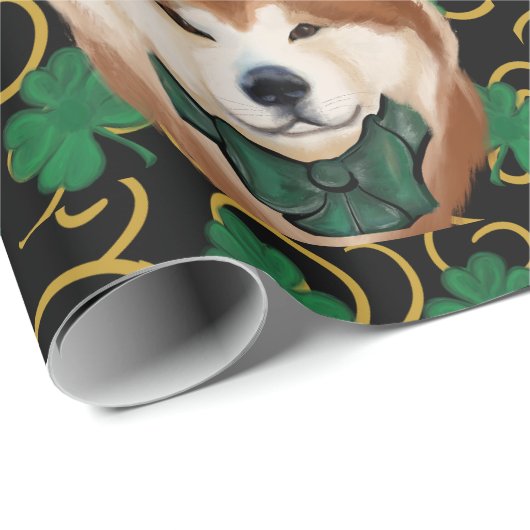 AKITA GESCHENKPAPIER (Rolleneckpunkt)