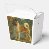 Akita Geschenkschachtel (Rückseite)