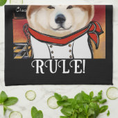 AKITA GESCHIRRTUCH (Gefaltet)