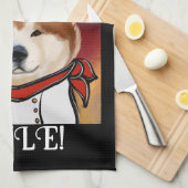 AKITA GESCHIRRTUCH (Viertel Falte)