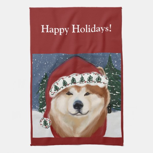 AKITA GESCHIRRTUCH (Vertikal)