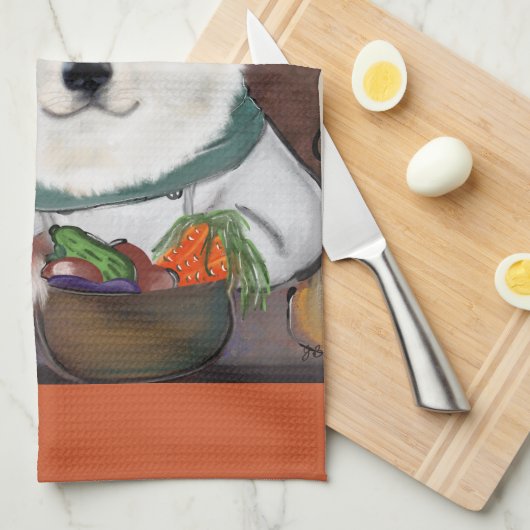 Akita Geschirrtuch (Viertel Falte)