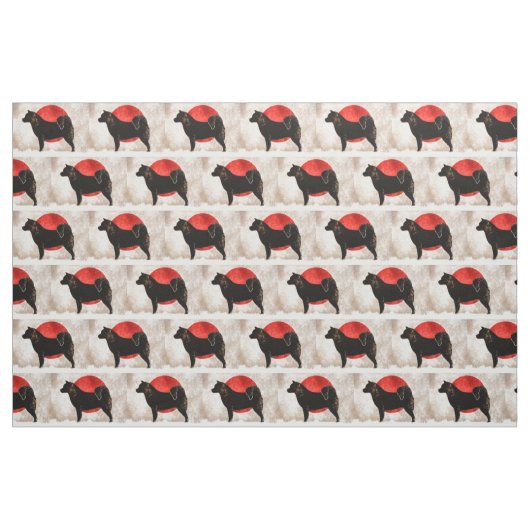 Akita-Gewebe Stoff (Fat Quarter (45,7 x 55,9 cm))