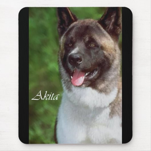 Akita Gifts Art Lovers Mousepad (Vorne)