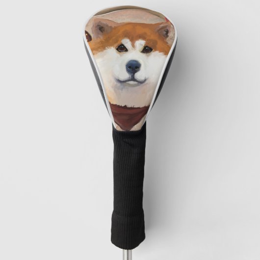 AKITA GOLF HEADCOVER (Vorderseite)