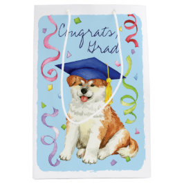 Akita Graduate Mittlere Geschenktüte
