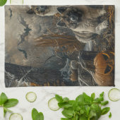 Akita Halloween Night Doggy Delight Geschirrtuch (Gefaltet)