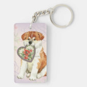 Akita Heart Mama Schlüsselanhänger (Rückseite)