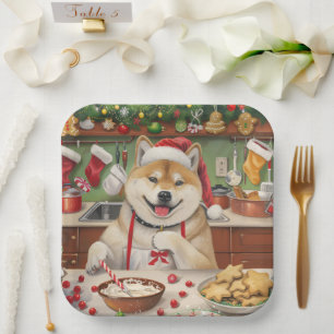 Akita Holiday Baking: Festliche Weihnachten Pappteller