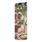 Akita Holiday Baking: Festliche Weihnachten Thermosbecher (Nach links gedreht)
