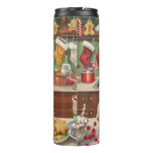 Akita Holiday Baking: Festliche Weihnachten Thermosbecher (Rückseite)