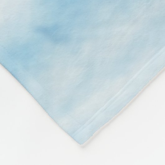 Akita Hund im Schnee Weihnachts-Hundehaus Fleecedecke (Ecke)