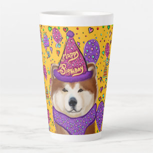 AKITA-HUND MILCHTASSE