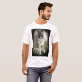 Akita-Hund T-Shirt (Vorne ganz)