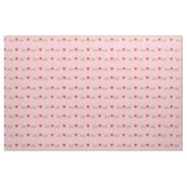 Akita Hundeherzen rosa Stoff (Fat Quarter (45,7 x 55,9 cm))