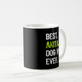Akita-Hundemutter Muttertag Hundeliebhaber Männer Kaffeetasse (VorderseiteRechts)