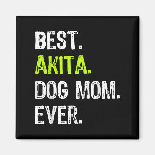 Akita-Hundemutter Muttertag Hundeliebhaber Männer  Magnet