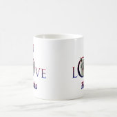 Akita I Liebe Kaffeetasse (Mittel)