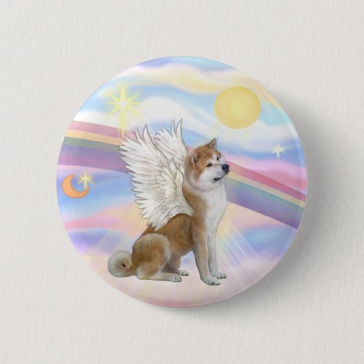 Akita Inu Button (Vorderseite)