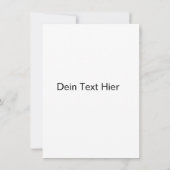 Akita Inu Dankeskarte (Rückseite)